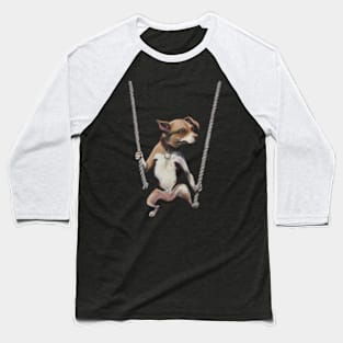 Dog funny Baseball T-Shirt